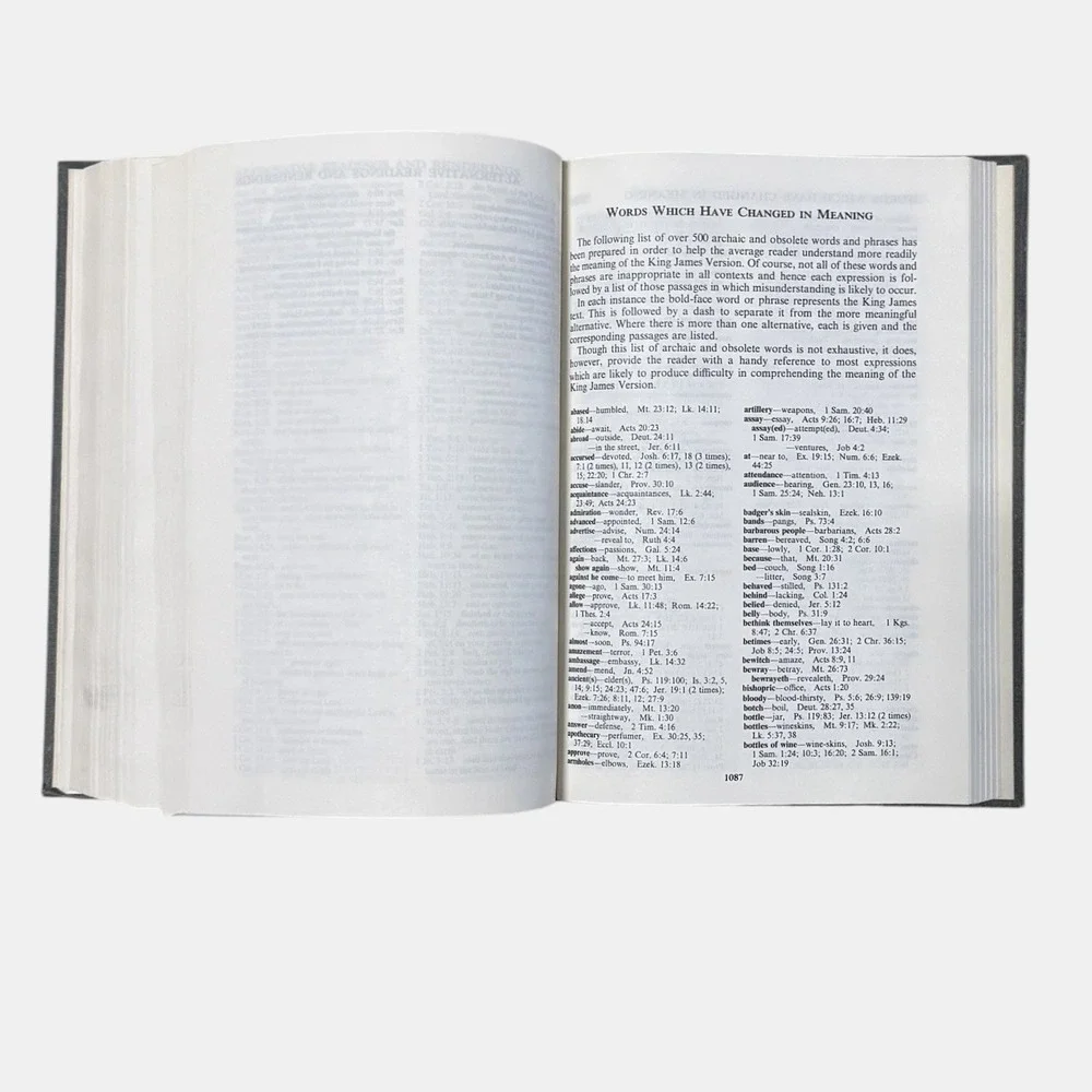 1979 Concordance to the Holy Bible KJV American Bible Society VTG